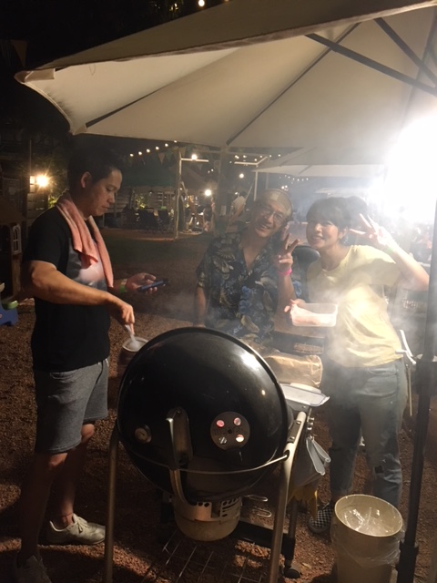 本日はBBQです。